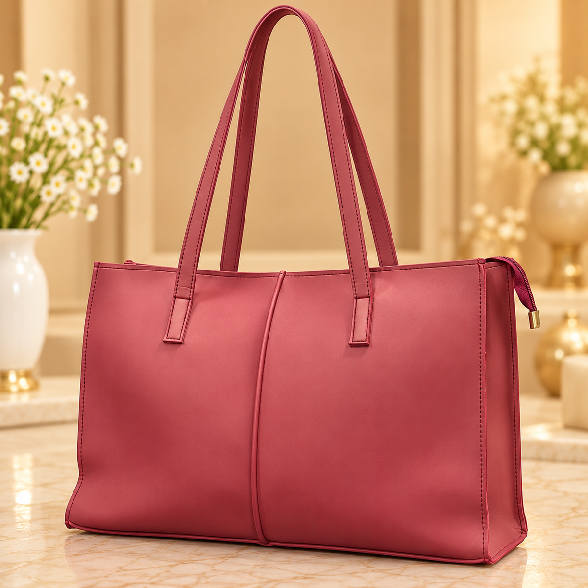 Dusty Rose Elegant Women’s Tote Bag