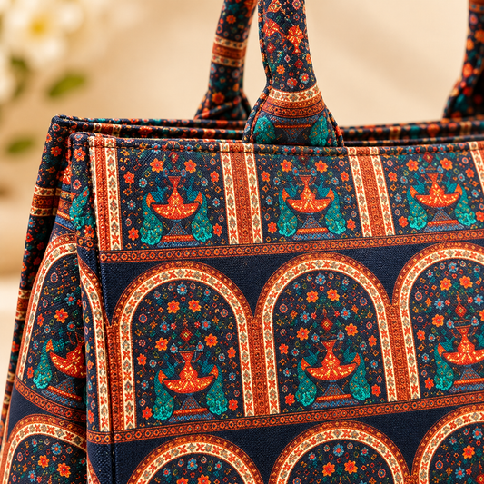 Zellbury Canvas Tote Handbag