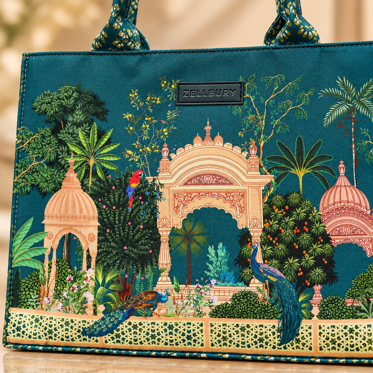 Zellbury Canvas Tote Handbag