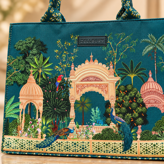 Zellbury Canvas Tote Handbag