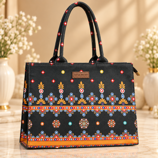 Zellbury Canvas Tote Handbag