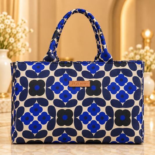 Zellbury Canvas Big Tote Handbag