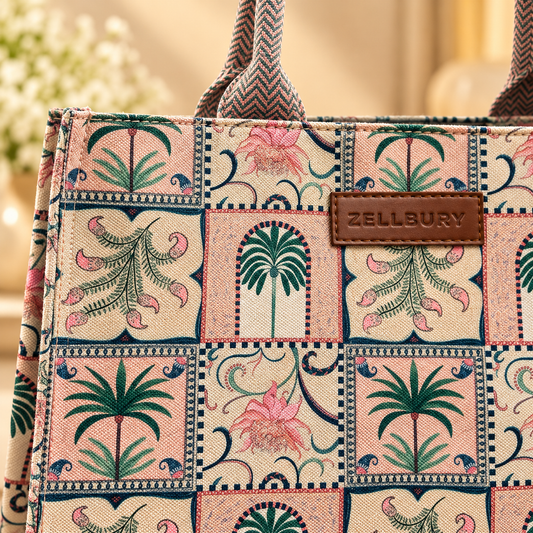 Zellbury Canvas Tote Handbag