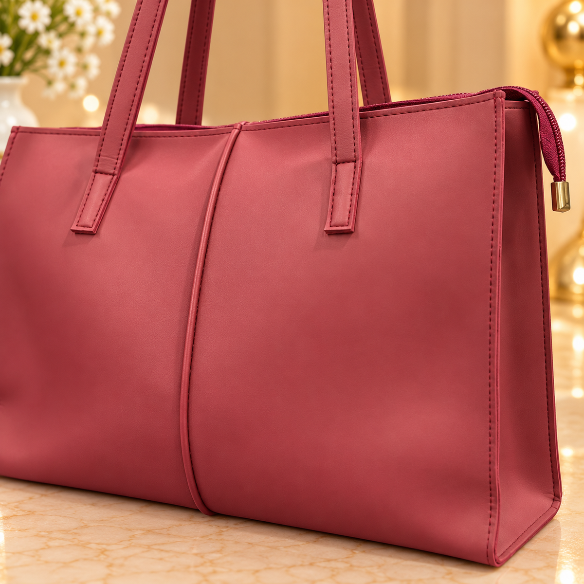 Dusty Rose Elegant Women’s Tote Bag