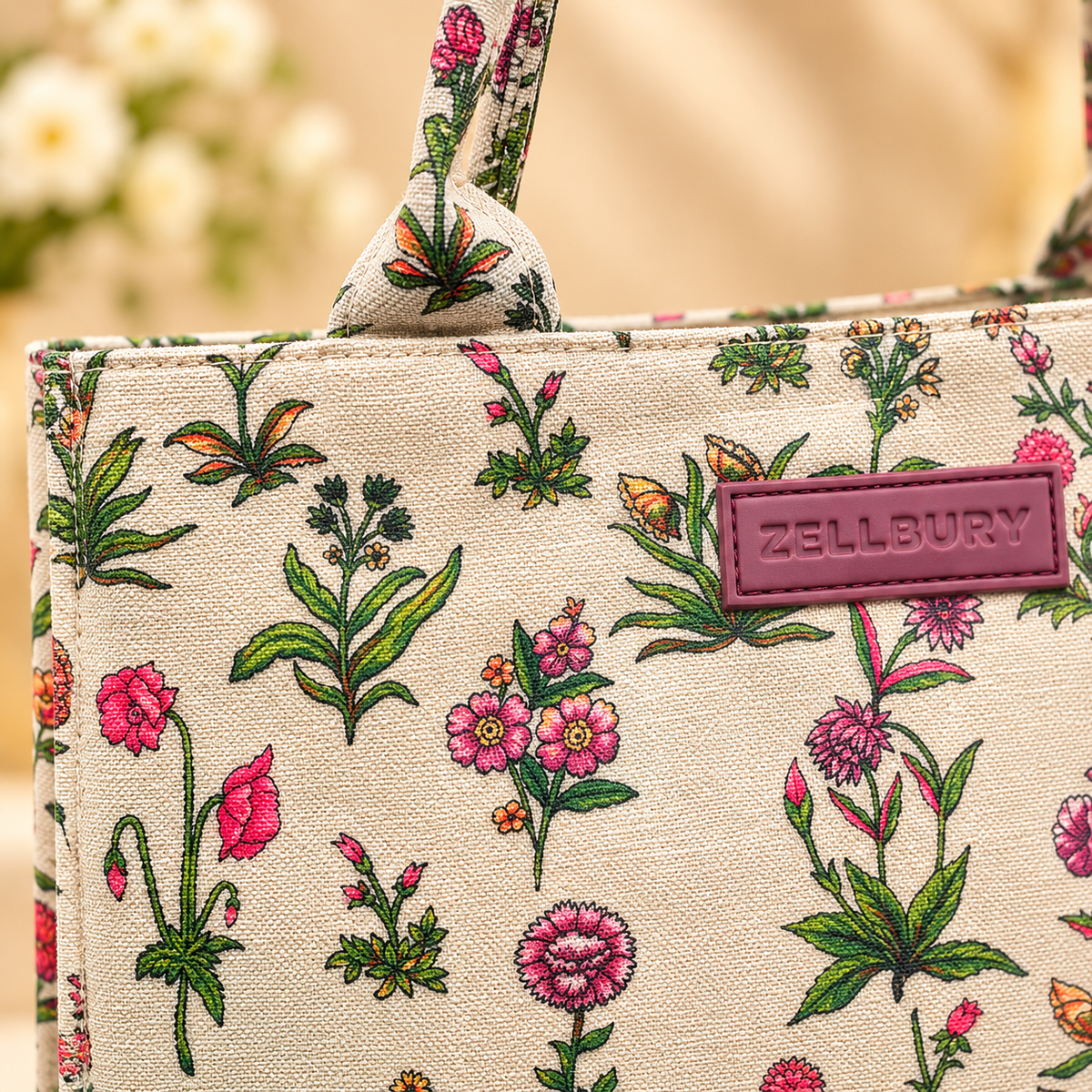 Zellbury Canvas Tote Handbag
