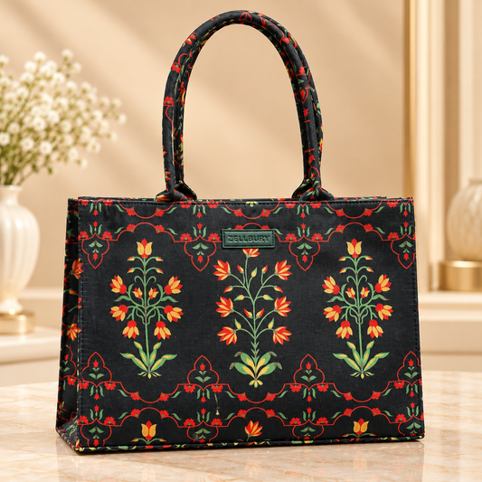Zellbury Canvas Tote Handbag