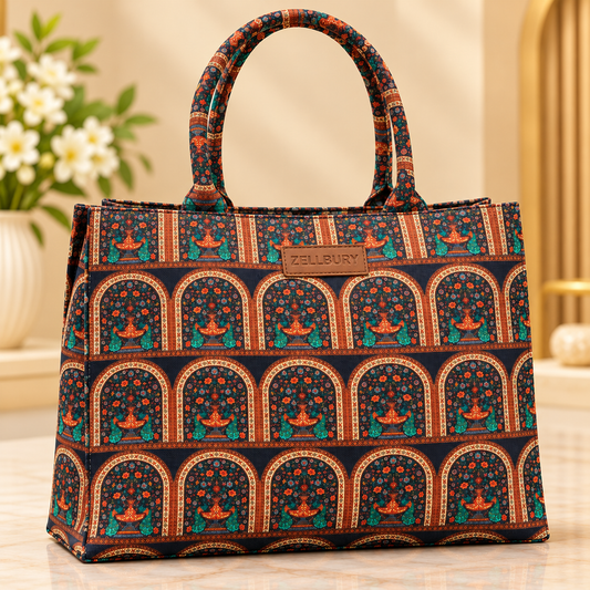 Zellbury Canvas Tote Handbag